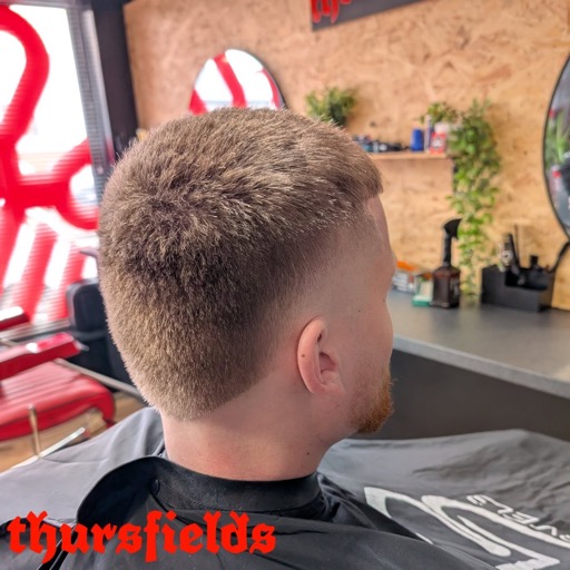 Image of a customer haircut